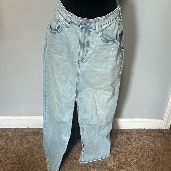 Universal Thread Denim Maxi Skirt - Picture 1 of 5